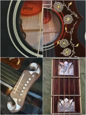 Gibson ~Custom Shop~ Elvis SJ-200 -Ebony- #23384005【48回迄金利0%対象】【送料当社負担】_10