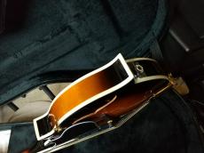 ARIA AM-40 　Mandolin　マイク搭載!!ハードケース付き　アンプに繋げる　アリア　　マンドリン　【　Electric Bluegrass F Mandorin　】Fタイプモデル　 F-model Mandolin 《マンドリン》_4