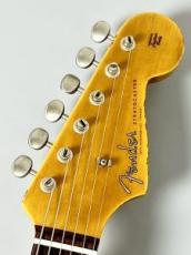 Fender Custom Shop  1960 Stratocaster  Heavy Relic Aged Black/Olympic White [ 3.56kg] #CZ588262【G-CLUB UMEDA】_5