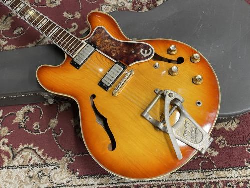 Epiphone E212T Sheraton w/Original Bigsby (1967年製Vintage) Sunburst【G-CLUB UMEDA】