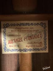 Marcelo Barbero Hijo [マルセロ・バルベロ・イーホ] 【GW版お茶の水大楽器祭 目玉品】 アルカンヘル工房ラベル　1972年製_8