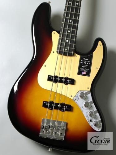 Fender American Ultra II Jazz Bass -Ultraburst-【4.22kg】【ギグバックプレゼント】【G-CLUB UMEDA】