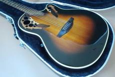 Ovation U.S.A 1768 Elite Sunburst　/ Deep Bowl Cutaway Body・Original Peg・Spruce Top・Lyrachord Back・ Pre-amp OP-24 【With Original Hard Case】 1991年製_2