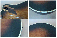 Ovation U.S.A 1768 Elite Sunburst　/ Deep Bowl Cutaway Body・Original Peg・Spruce Top・Lyrachord Back・ Pre-amp OP-24 【With Original Hard Case】 1991年製_16