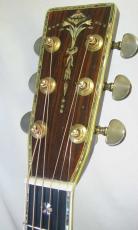 Cat's Eyes CE-3000 / Torch Inlay・U.S.A Grover Peg・Solid Spruce Top・Solid Jacaranda Side and Back・ Body All Abalone Trim and Neck side & Top・Under Finish Pick guard 【With Original Hard Case】  1978年製_3
