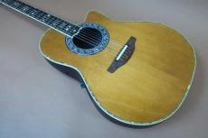 Ovation Custom Legend 1796N Nakao CTM / Original Peg・Abalone Trim and Rosette・Solid Spruce Top・Lyrachord Side and Back・Deep Bowl・Ebony Fingerboard・With OP-24 Pre-Amp 【With Original Hard Case】  1990年製　_2