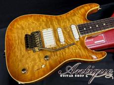 Marchione Guitars 20th Anniversary Custom Order Limited Reissue MK-1 2010 Amber /1P Killer Quilted Maple Body & Dark Brazilian Rosewood FB Near-Mint 3.56kg "One-Off Special Spec"_4