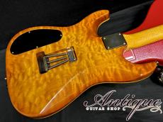 Marchione Guitars 20th Anniversary Custom Order Limited Reissue MK-1 2010 Amber /1P Killer Quilted Maple Body & Dark Brazilian Rosewood FB Near-Mint 3.56kg "One-Off Special Spec"_5