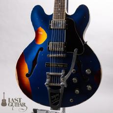 Lasting LES-335MB Multi-layer Heavy aged finish w/ Bigsby Estoril Blue_2