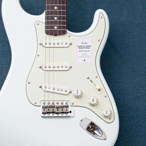 Fender Made in Japan Traditional 60s Stratocaster Olympic White【3.34kg】【JD26007645】