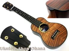 Yoshida弦楽器工房 [US-STD/LN]ソプラノロングネック カーリーレッドウッド/マダガスカルローズウッド