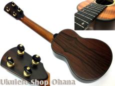 Yoshida弦楽器工房 [US-STD/LN]ソプラノロングネック カーリーレッドウッド/マダガスカルローズウッド_2