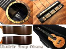 Yoshida弦楽器工房 [US-STD/LN]ソプラノロングネック カーリーレッドウッド/マダガスカルローズウッド_4