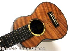 Yoshida弦楽器工房 [US-STD/LN]ソプラノロングネック カーリーレッドウッド/マダガスカルローズウッド_6