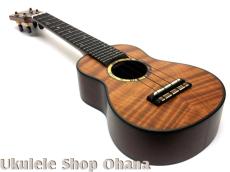 Yoshida弦楽器工房 [US-STD/LN]ソプラノロングネック カーリーレッドウッド/マダガスカルローズウッド_8