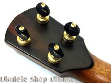 Yoshida弦楽器工房 [US-STD/LN]ソプラノロングネック カーリーレッドウッド/マダガスカルローズウッド_13