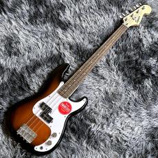 Squier Mini Precision Bass, Laurel Fingerboard, White Pickguard, 2-Color Sunburst【2026年NEWカラー】_2