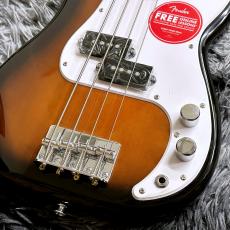 Squier Mini Precision Bass, Laurel Fingerboard, White Pickguard, 2-Color Sunburst【2026年NEWカラー】_3