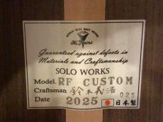 K.Yairi Soloworks RF CUSTOM【サウンドメッセ買付品】_9