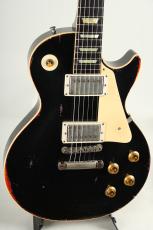 Gibson Murphy Lab 1957 Les Paul Standard Ultra Heavy Aged Ebony Over Cherry Burst #75541_3