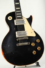 Gibson Murphy Lab 1957 Les Paul Standard Ultra Heavy Aged Ebony Over Cherry Burst #75541_4