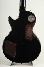 Gibson Murphy Lab 1957 Les Paul Standard Ultra Heavy Aged Ebony Over Cherry Burst #75541_10