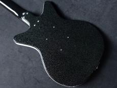 Danelectro 59DC SHORTSCALE BASS BLACK METALFLAKE_7