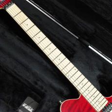 MUSIC MAN KID Limited AXIS Trans Red Quilted Maple Top Matching Head【春のクリアランスセール】_2