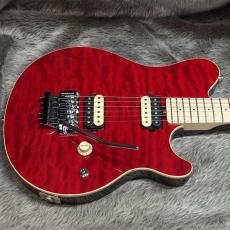 MUSIC MAN KID Limited AXIS Trans Red Quilted Maple Top Matching Head【春のクリアランスセール】_6