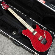 MUSIC MAN KID Limited AXIS Trans Red Quilted Maple Top Matching Head【春のクリアランスセール】_8