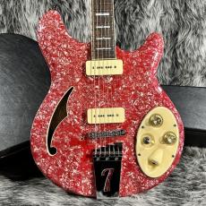 Italia Guitar Rimini 6 Red Pearl