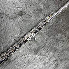 Sankyo Silversonic C/C フルート 管体銀 カバードキー C足部管 ニューEメカ付 オフセット_3