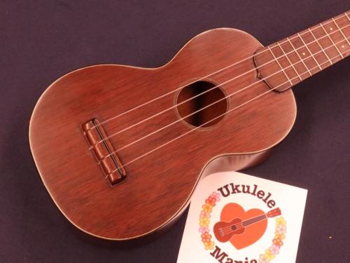 Martin 1950's Vintage Style 1M Mahogany Soprano with Tortoise Binding Ukulele #5499