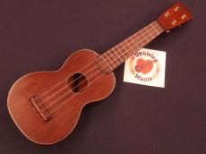 Martin 1950's Vintage Style 1M Mahogany Soprano with Tortoise Binding Ukulele #5499_5