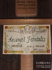 Arcangel Fernandez アルカンヘル・フェルナンデス 2006年製 松・ローズウッド【日本総本店2F 在庫品】