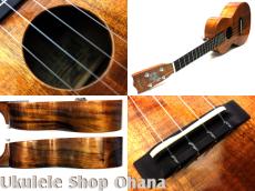 tkitki Ukulele [ECO-C/KOA Limited Edition] コンサート ハワイアンカーリーコア 中古委託_4