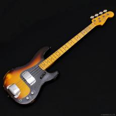 Fender Custom Shop S21 Limited 1958 Precision Bass Relic [Faded/Aged Chocolate 3-Tone Sunburst]_3