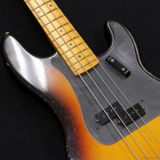 Fender Custom Shop S21 Limited 1958 Precision Bass Relic [Faded/Aged Chocolate 3-Tone Sunburst]_6