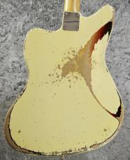Shabat Guitars Leopard / Aged Olympic White Over 3Tone Sunburst[ 3.54kg][2024年製]_7