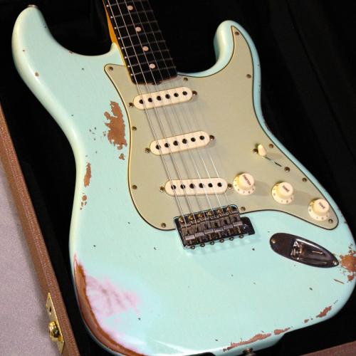 Fender Custom Shop 【Limited Edition】1962 Stratocaster Heavy Relic Aged Surf Green #CZ586052【3.58kg】