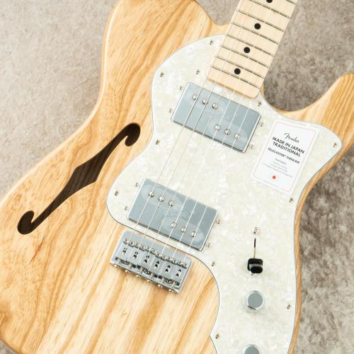 Fender Made in Japan Traditional II 70s Telecaster Thinline -Natural-【3.56kg】【JD24024291】
