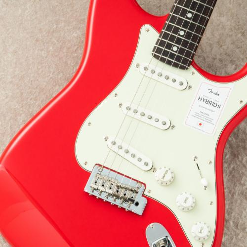 Fender Made in Japan Hybrid II Stratocaster Rosewood Fingerboard -Modena Red-【JD24031041】