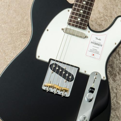 Fender Made in Japan Hybrid II Telecaster Rosewood Fingerboard -Black-【3.35kg】【JD25002552】