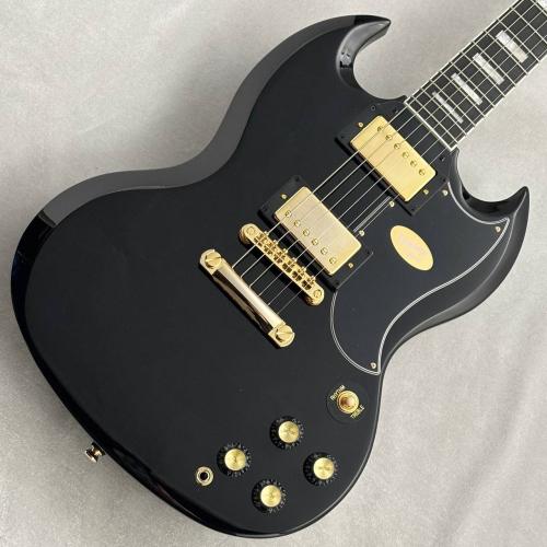 Epiphone SG Custom -Ebony- #24101528962 ≒3.22kg【お好みの弦高でセットアップ致します!】