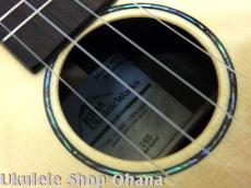 KIDA UkuleleWorks コンサート ジャーマンスプルース/インディアンローズウッド #165_10