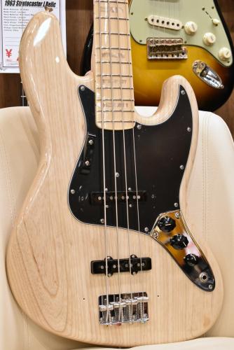 Fender Custom Shop  1975 Jazz Bass NOS FNAT -Faded Natural- #R145943【4.05kg】【良杢】
