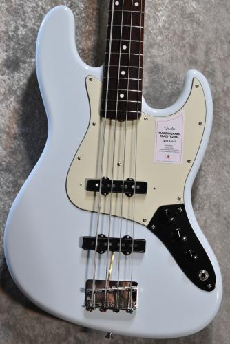 Fender 【チョイ傷特価!】Made in Japan Traditional 60s Jazz Bass Sonic Blue #JD25003096【軽量/3.84kg】