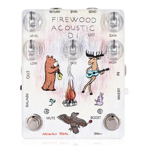 Animals Pedal Firewood Acoustic D.I. MKII《アコギ用イコライザー/DI》【オンラインストア限定】