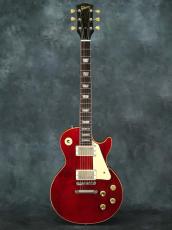 Gibson 1972 Les Paul Deluxe Cherry Red Humbucker Conversion_2