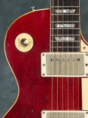 Gibson 1972 Les Paul Deluxe Cherry Red Humbucker Conversion_6
